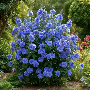 Гибискус Сансет Блоссом купить по цене от 248р. в интернет-магазине «Посадика» с доставкой почтой в в Кириллове и по всей России – [изображение №1].