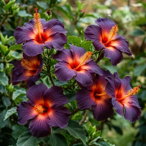 Гибискус Вивида Флэр купить по цене от 279р. в интернет-магазине «Посадика» с доставкой почтой в в Кириллове и по всей России – [изображение №1].