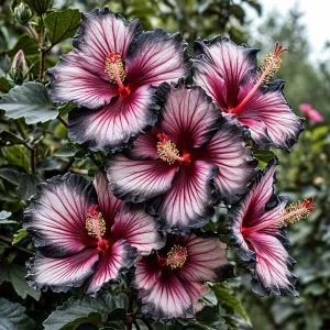 Гибискус садовый Самер Бридж купить по цене от 306р. в интернет-магазине «Посадика» с доставкой почтой в в Кириллове и по всей России – [изображение №1].